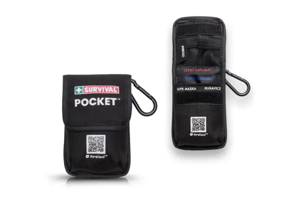 Survival First Aid Kit Pocket compact CPR kit