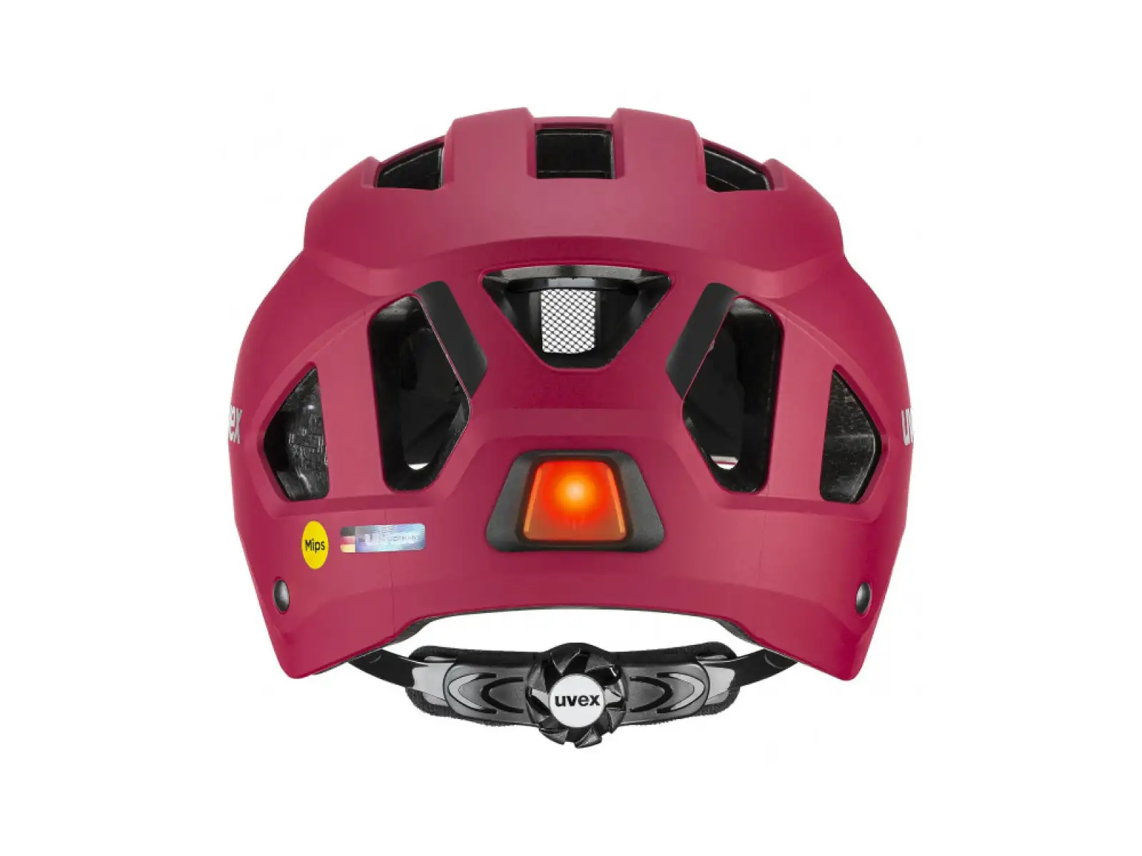 Uvex City Stride MIPS helmet Ruby Red Matt