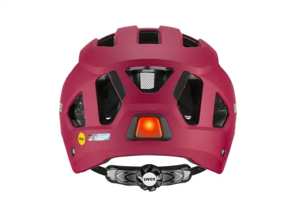 Uvex City Stride MIPS helmet Ruby Red Matt