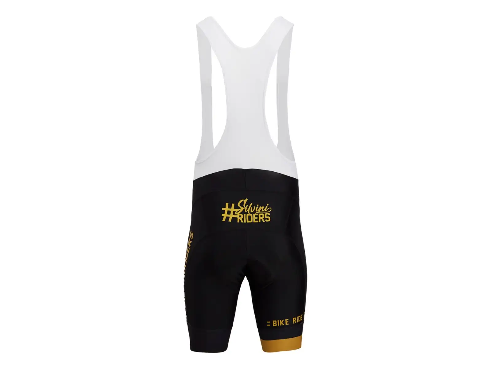 Silvini Cantono Bib men's shorts with pad Black/Gold