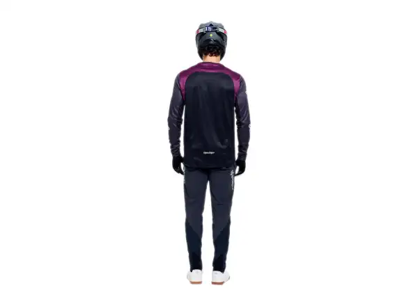 Troy Lee Designs Stage men's jersey long sleeve Signature Carbon
