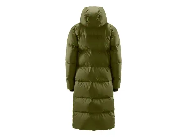 Haglöfs Long Down women's down coat green