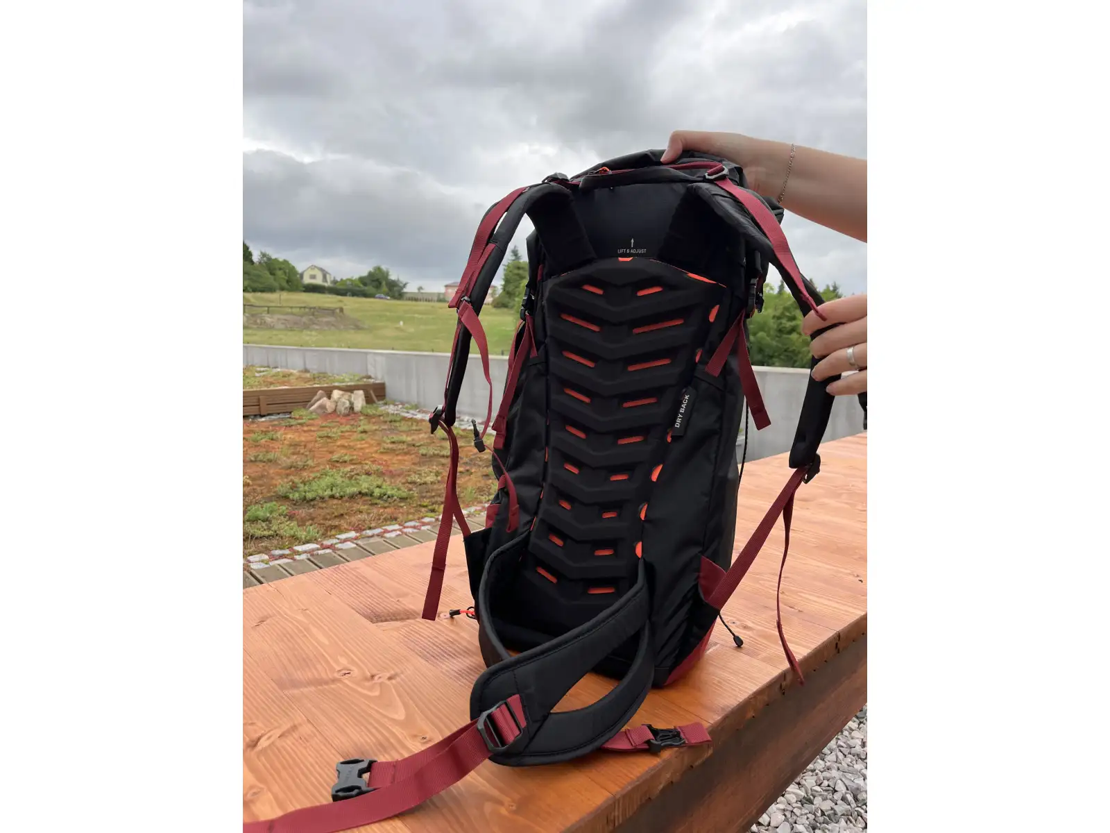 Salewa Puez women's backpack 32 l + 5 l Syrah/Black Out