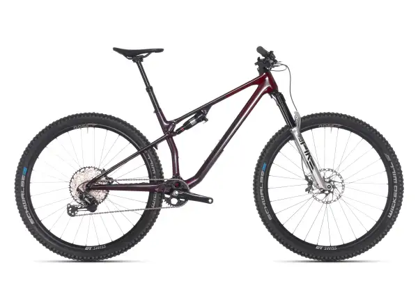Superior XF 9.7 DC mountain bike Matte Berry Carbon