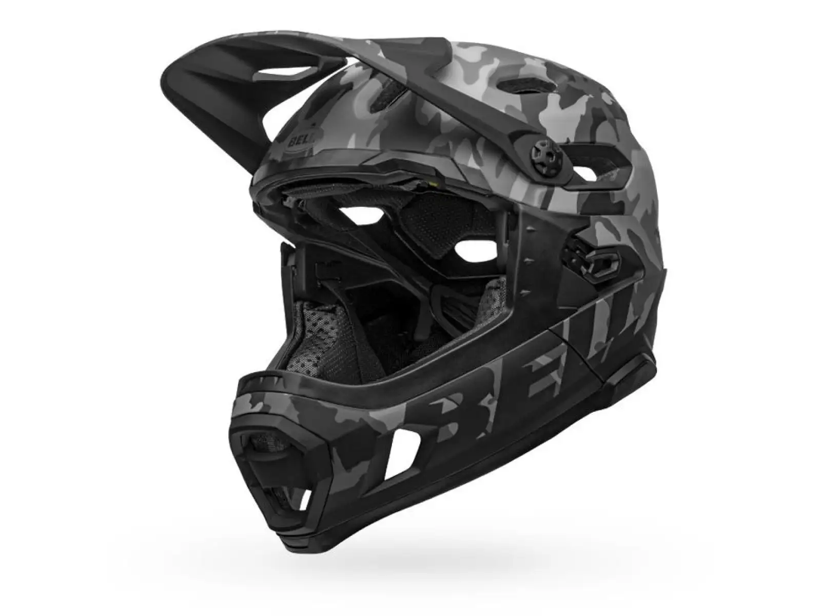 Bell Super DH Mips helmet Mat/Gloss Black Camo