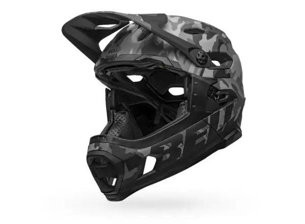 Bell Super DH Mips helmet Mat/Gloss Black Camo