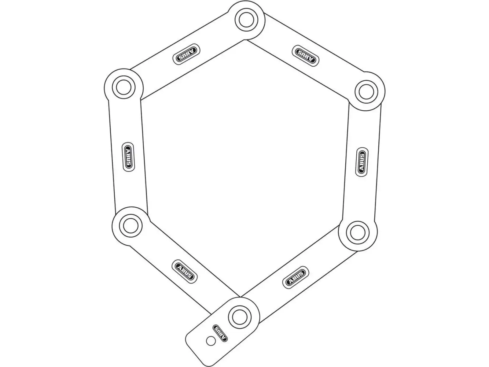 Abus Bordo 5700/100 lock black