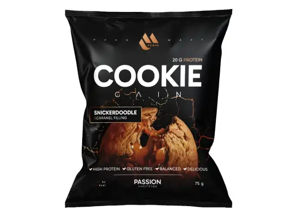 Passion MPower Cookie Gain 75g Snickerdoodle caramel filling