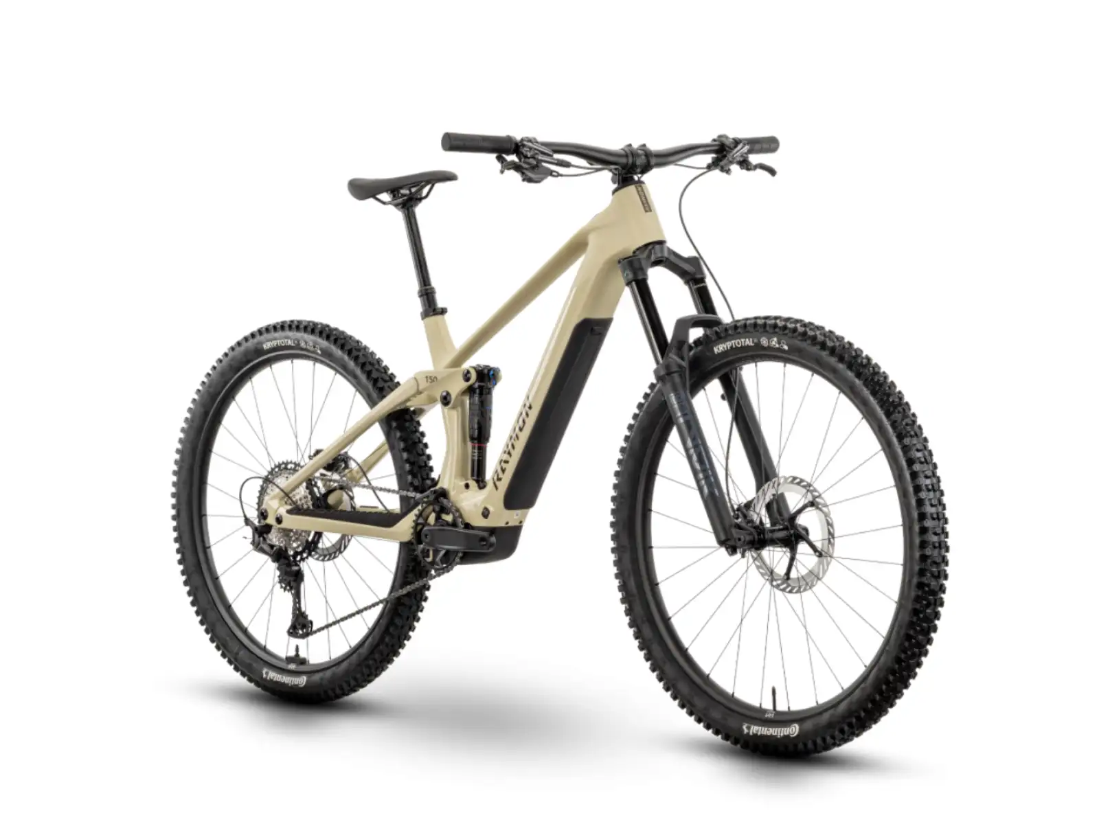 Raymon Airok Pro full-suspension e-bike Popcorn stealth/Caramel