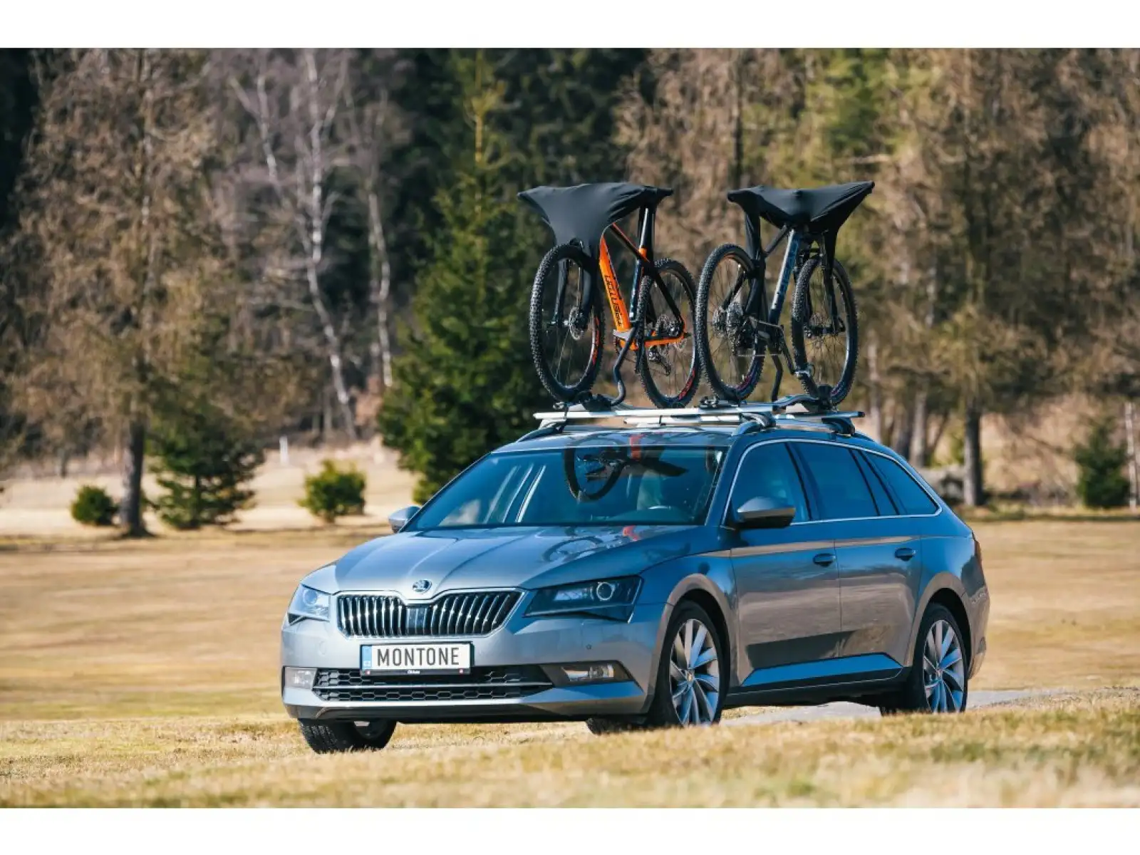 Montone bike mRoof bike protection for transport on roof carrier