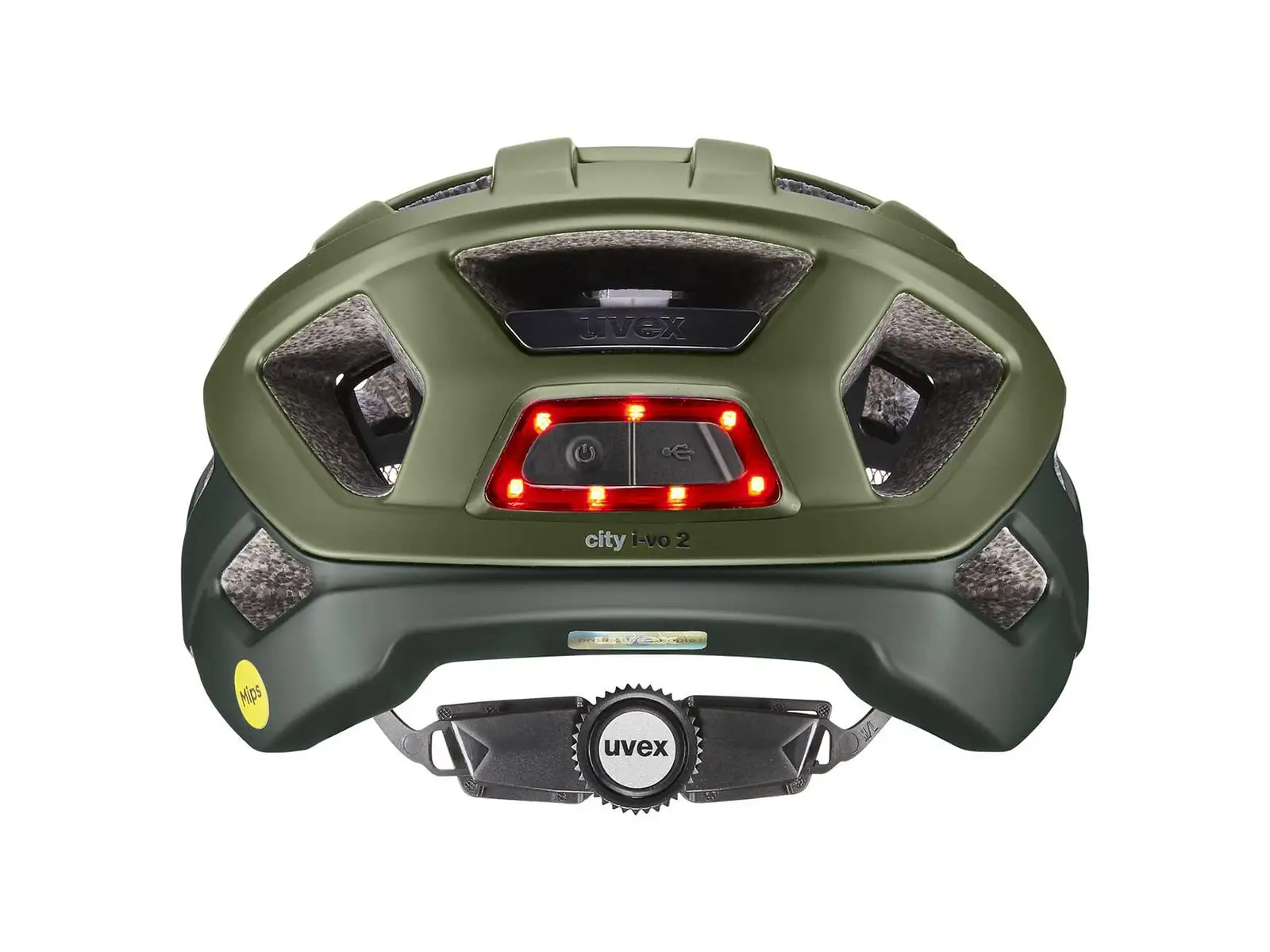 Uvex City I-vo 2 Mips helmet Dark Olive/Forest Matt