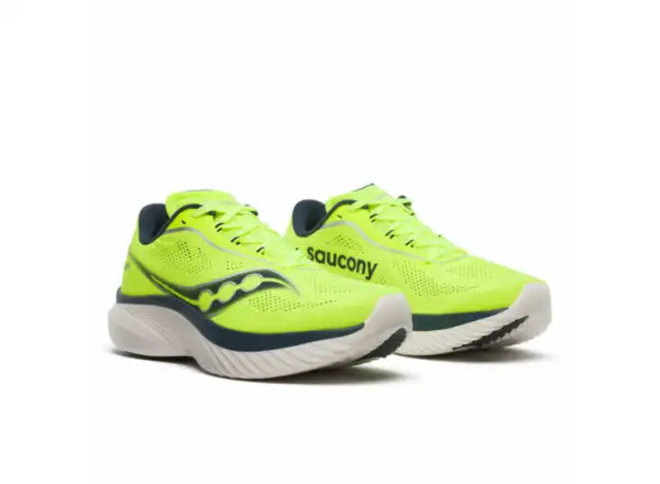 Saucony Kinvara 15 men's running shoes Citron Navy