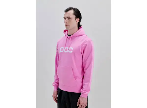 POC Hood sweatshirt Thulite Pink/Hydrogen White