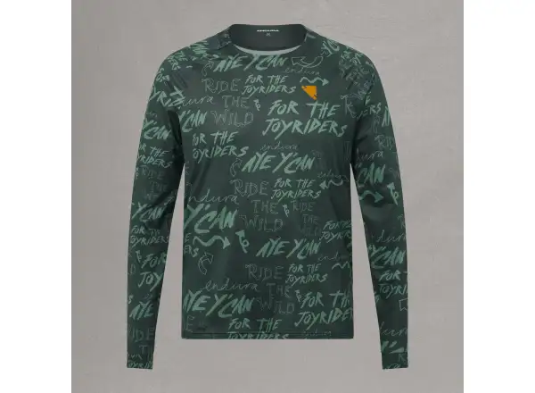 Endura Singletrack men's jersey long sleeve Carbon Grey