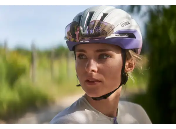 Uvex Surge Areo MIPS road helmet Warm Grey Matt