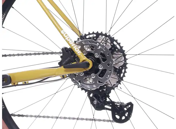 Superior XR 6.5 GR gravel bike Matte Mustard/Black