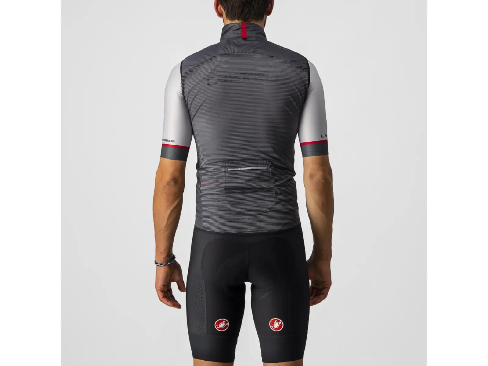 Castelli Aria men's vest Dark Grey
