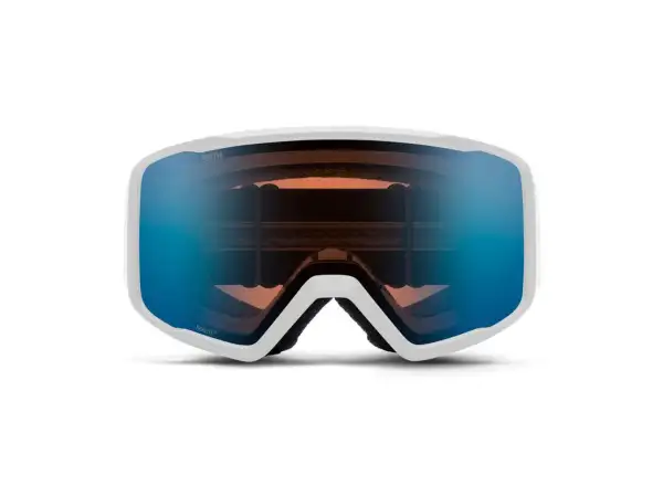 Smith Tribute ski goggles White / Photochromic Blue Sensor Mirror