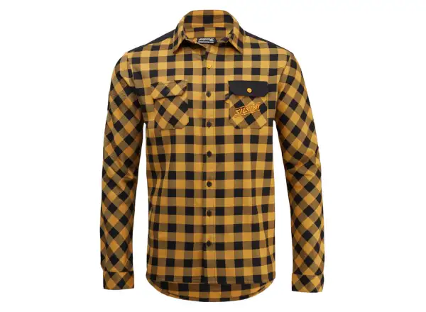 Silvini Farini men's shirt black/yellow
