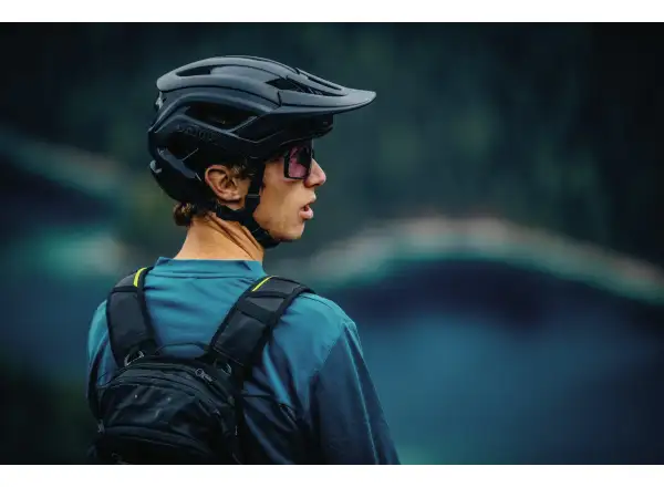 Abus Cliffhanger MTB Helmet Midnight Blue