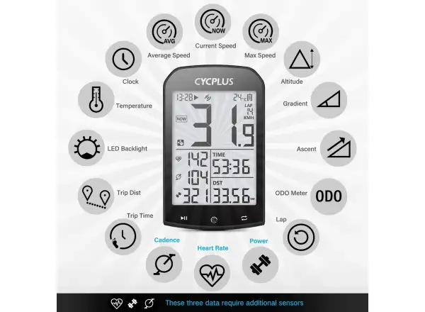 Cycplus M1 cycle computer