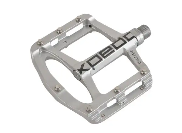 X-pedo Spry platform pedals silver