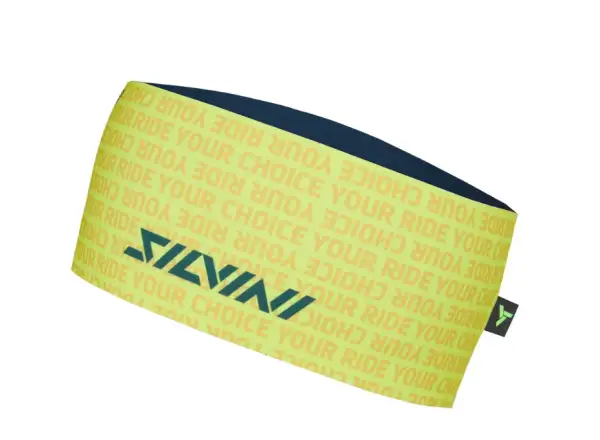 Silvini Agri unisex headband Lime/Garden