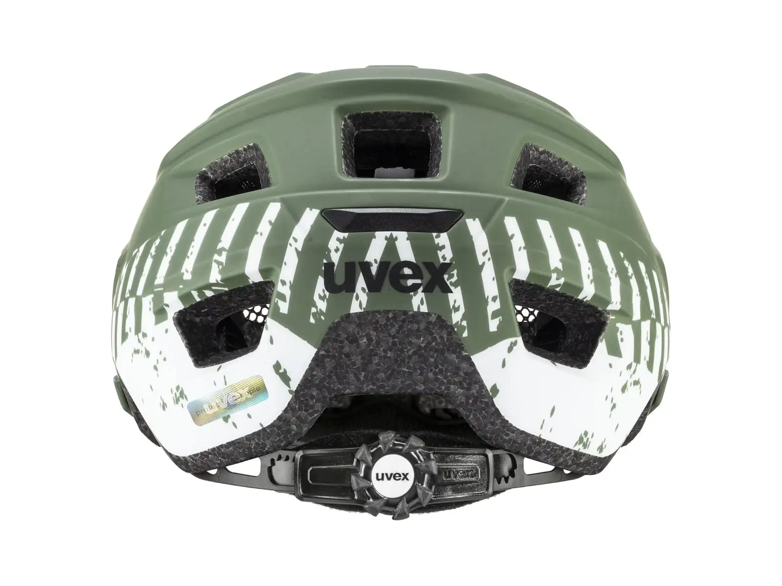 Uvex Access helmet Moss Green/White Matt