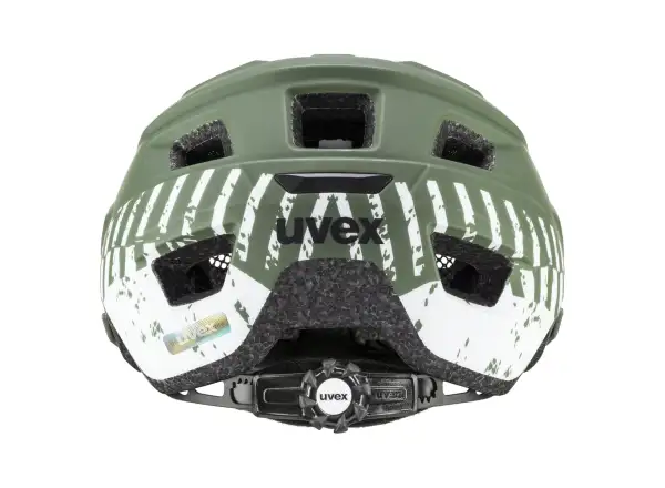 Uvex Access helmet Moss Green/White Matt