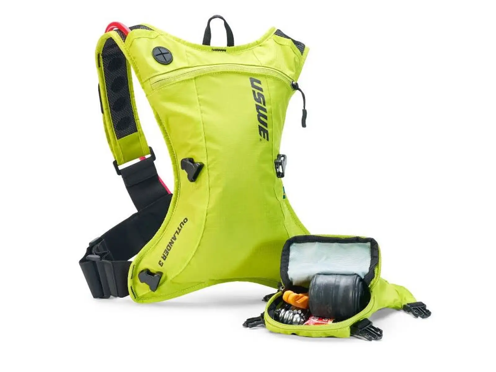 USWE Outlander 3 backpack / hydration bladder 1.5 L Crazy yellow