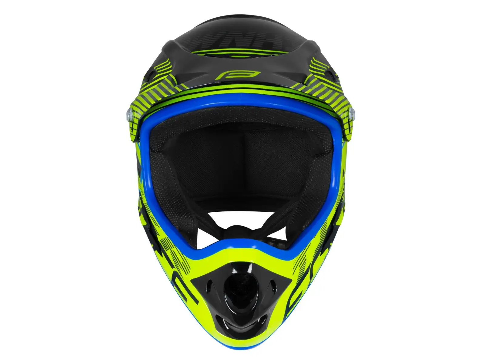 Force Tiger downhill helmet black/fluo