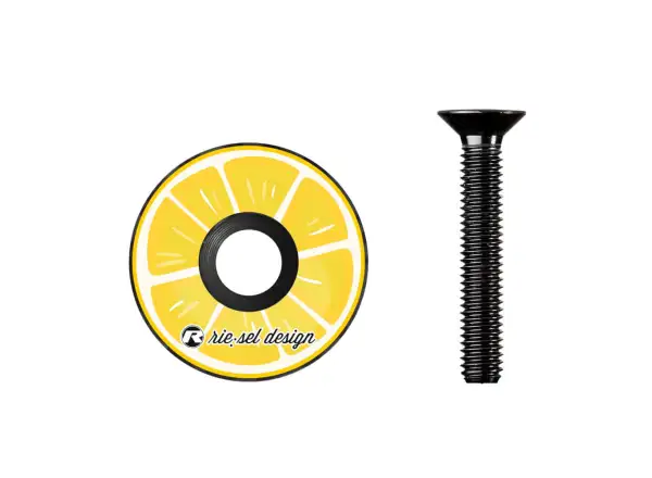 Rie:sel Design headset cap lemon