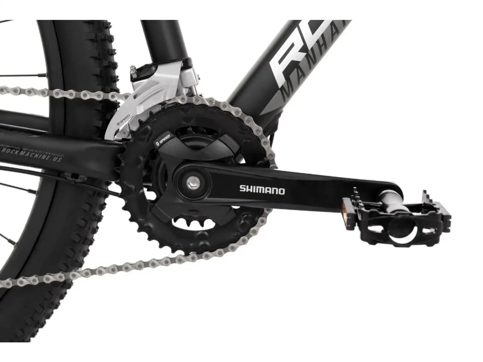 Rock Machine Manhattan 90-29 Black mountain bike