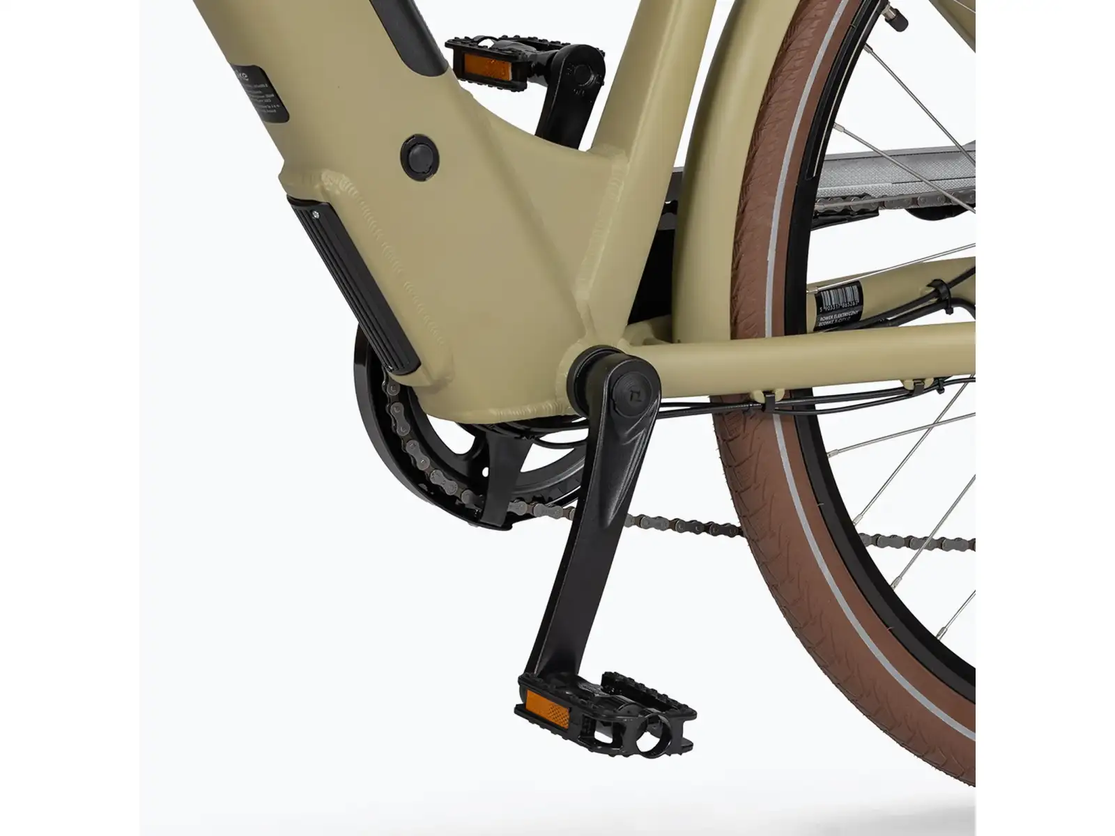 Ecobike X-City city e-bike 468 Wh Cappuccino