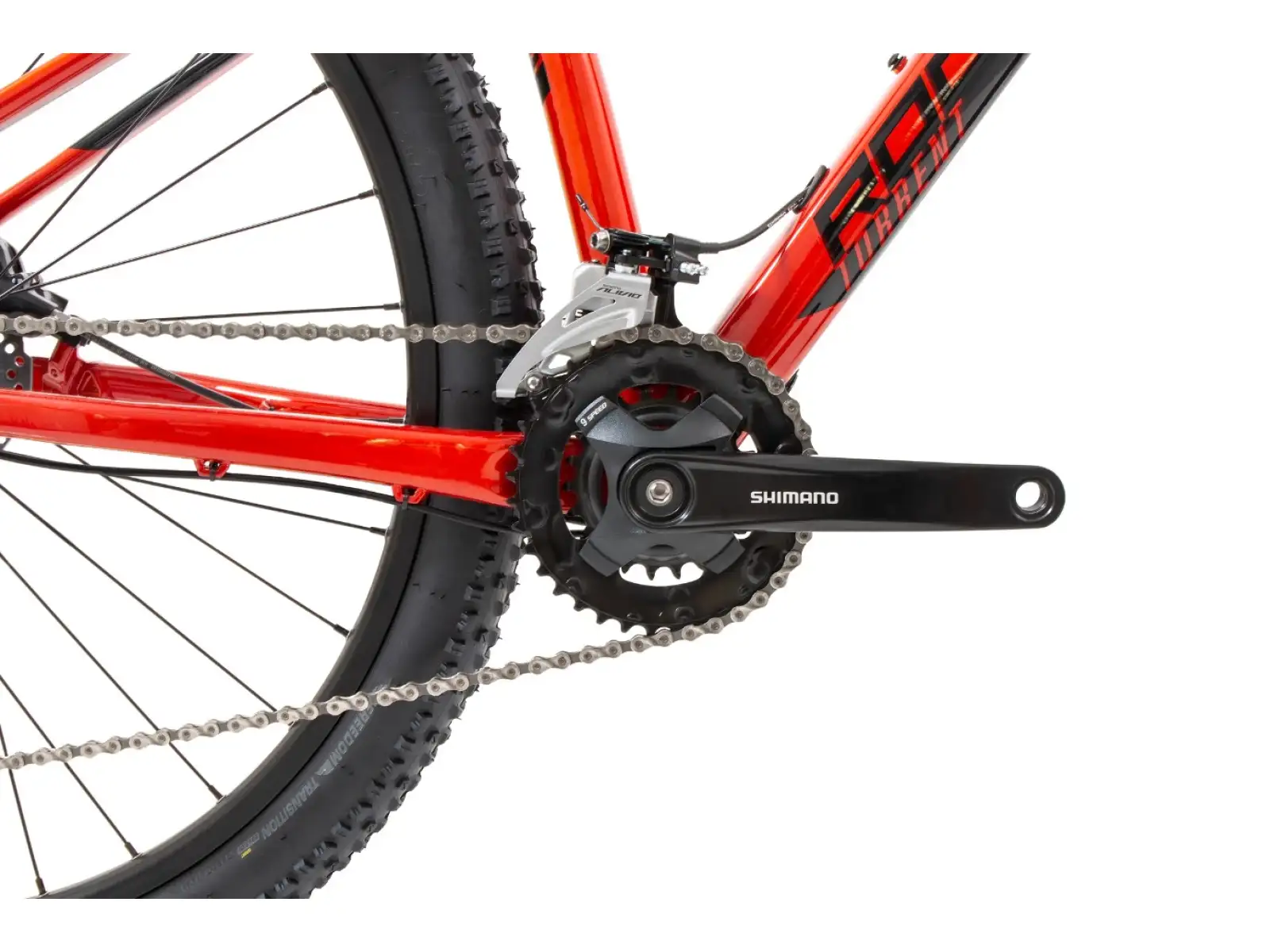 Rock Machine Torrent 20-29 mountain bike Gloss Metallic Orange/Black