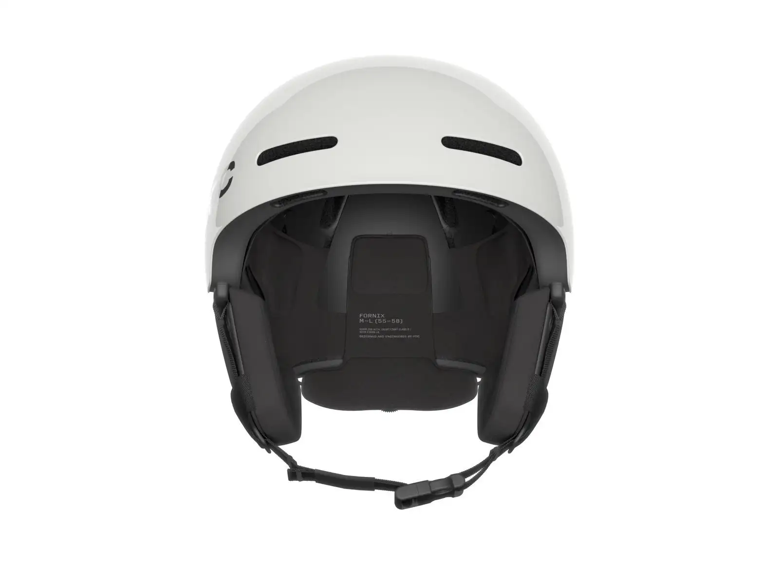POC Fornix MIPS ski helmet Hydrogen White/Fluorescent Orange