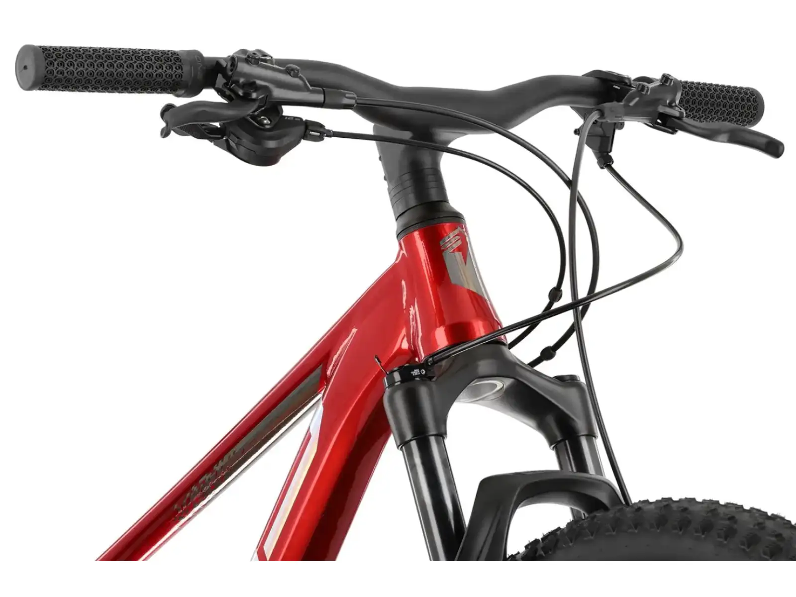 Superior Team 27 Issue Gloss Dark Red/Hologram Chrome children's bike