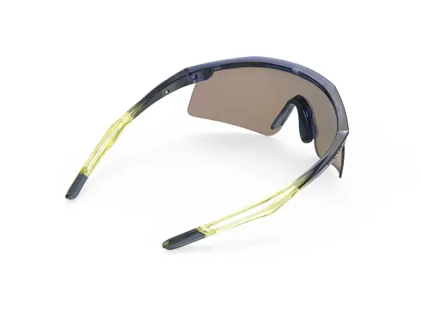 Rudy Project Turbolence sport glasses Crystal Blue Avio/Apple Green Fade Gloss