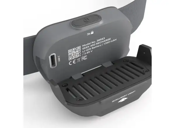 Silva Seek 450 headlamp Recharge Mountain Mist