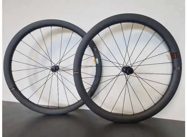 Reserve 40/44 GR 700c DT 350 CL carbon gravel laced wheels hub Microspline - Taken off the bike