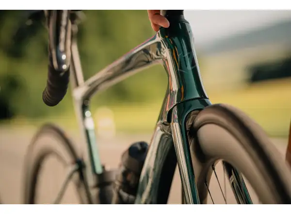 Isaac Meson Ultegra Di2 road bike Jade Green