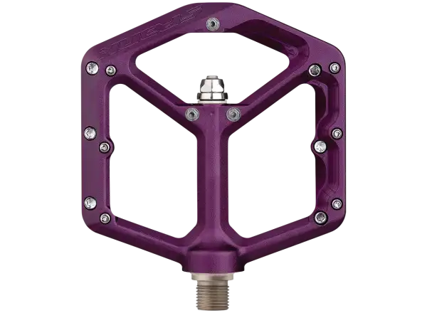 Spank OOZY pedals purple