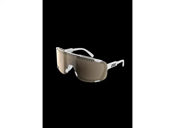 POC Devour Mid + sunglasses Hydrogen White/Clarity Trail/Partly Sunny Silver