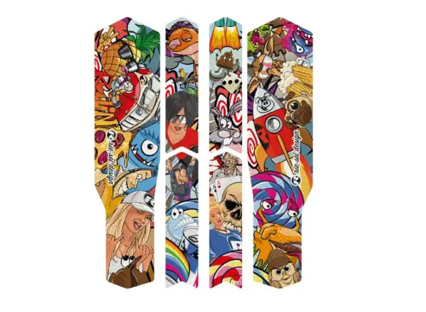 Rie:sel Design TAPE 3000 foil under chain Stickerbomb Eyecatcher