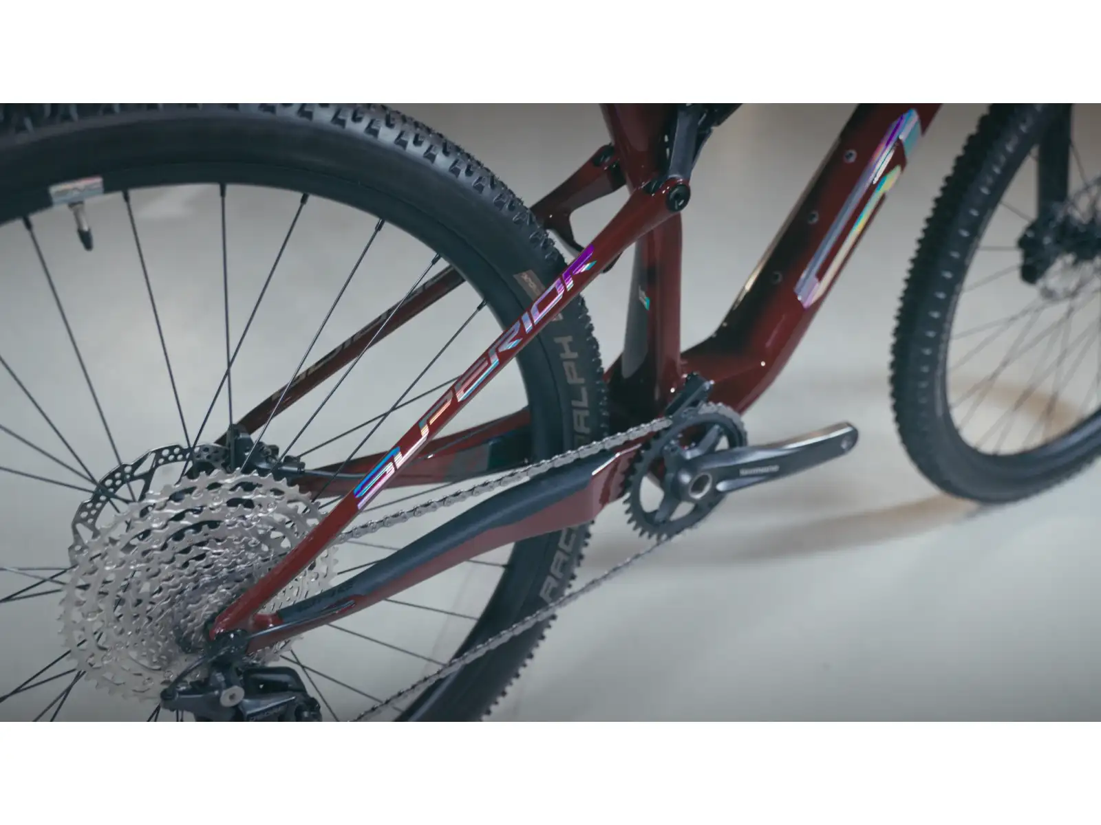 Superior XF 929 RC mountain bike Gloss Dark Red/Hologram Chrome