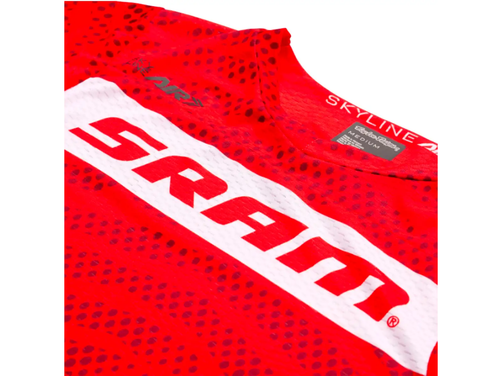 Troy Lee Designs Skyline Air SRAM men's jersey short sleeve Fiery Red
