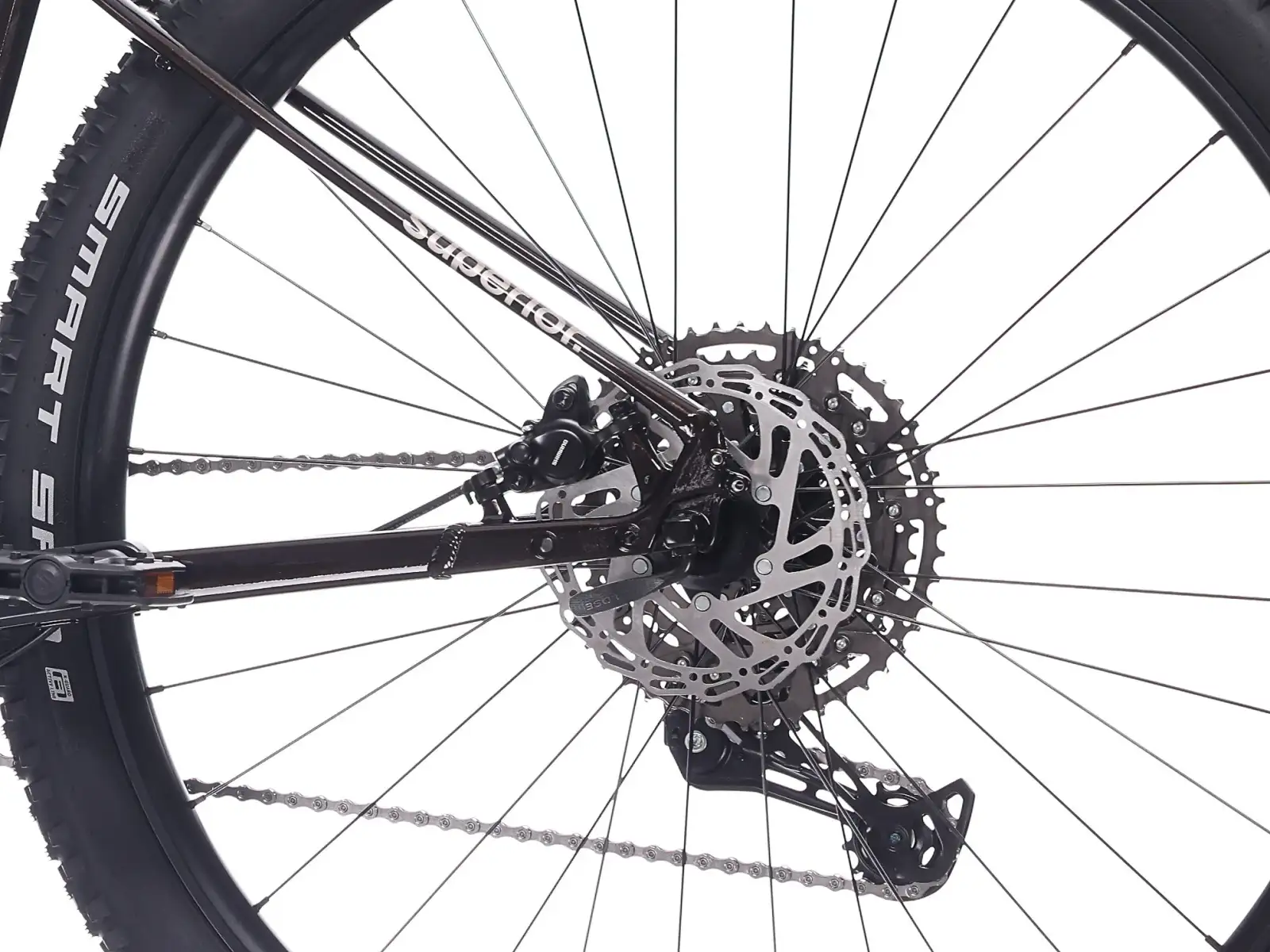 Superior XC 6.5 MS mountain women's bike Gloss Black/Copper
