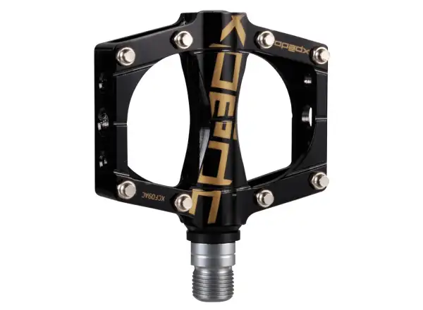 X-pedo Traverse 9 platform pedals Black