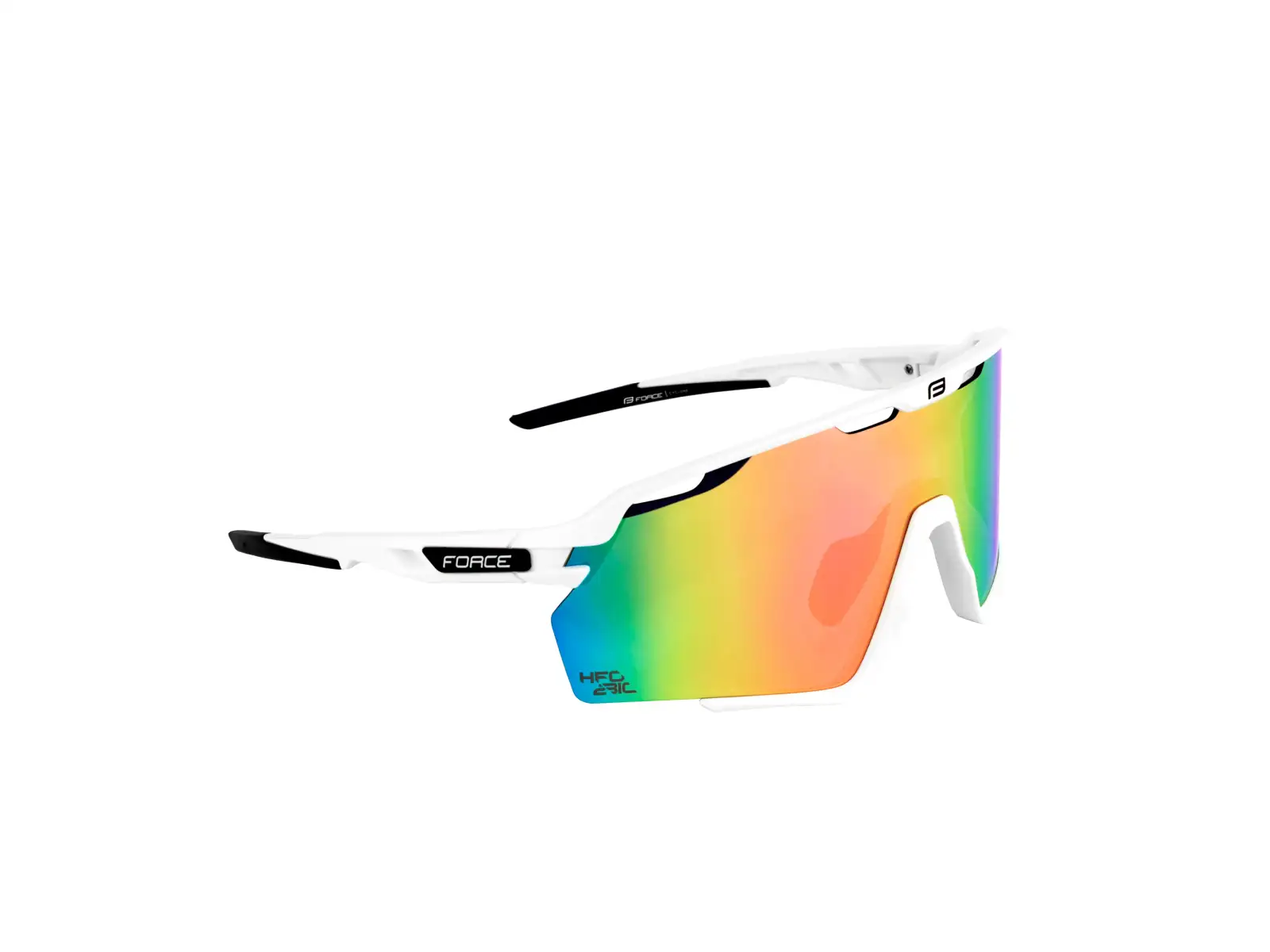 Force Cyclone glasses white/blue-purple lens