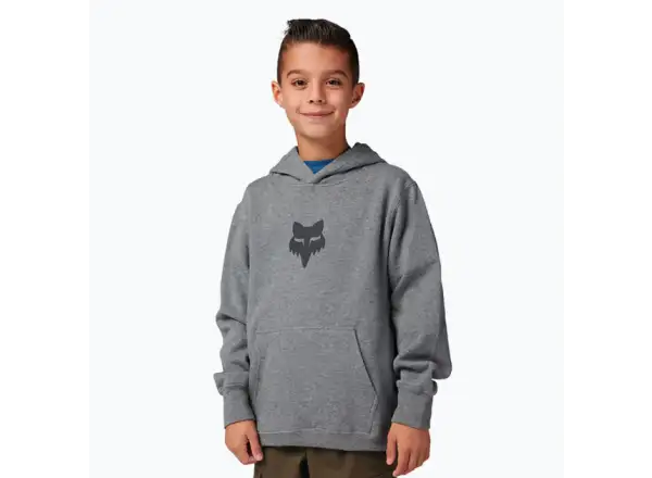 Fox Yth Legacy Fleece Po kids' sweatshirt Heather Graphite Grey